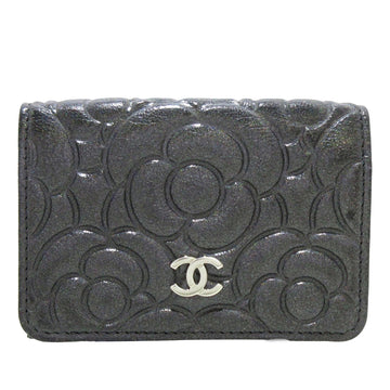 Pearl Street Bags Chanel Camellia Goatskin Trifold Wallet (SHG-aIF3CD)