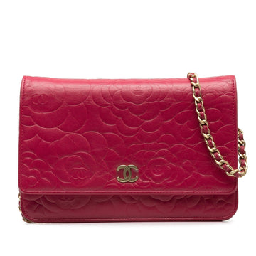 Pearl Street Bags Chanel Camellia Wallet On Chain (SHG-rsYib2)