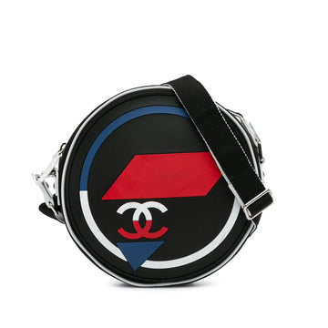 Top Quality Chanel Canvas And Rubber Airlines Round Crossbody (SHG-JtvBer)