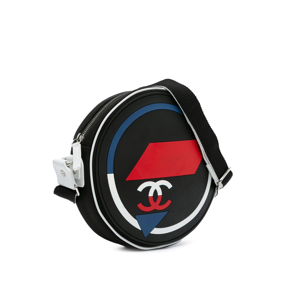 Top Quality Chanel Canvas And Rubber Airlines Round Crossbody (SHG-JtvBer)