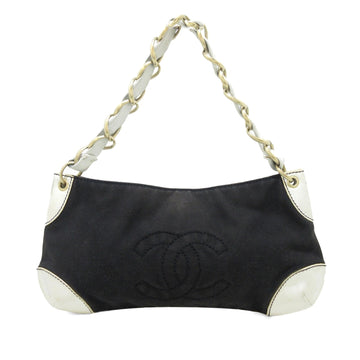 Pearl Street Bags Chanel Canvas Olsen Shoulder Bag (SHG-Be0rTX)