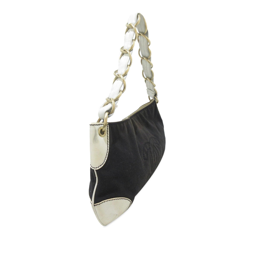 Pearl Street Bags Chanel Canvas Olsen Shoulder Bag (SHG-Be0rTX)