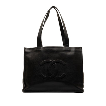 Pearl Street Bags Chanel Caviar CC Tote Bag (SHG-I2v6BJ)