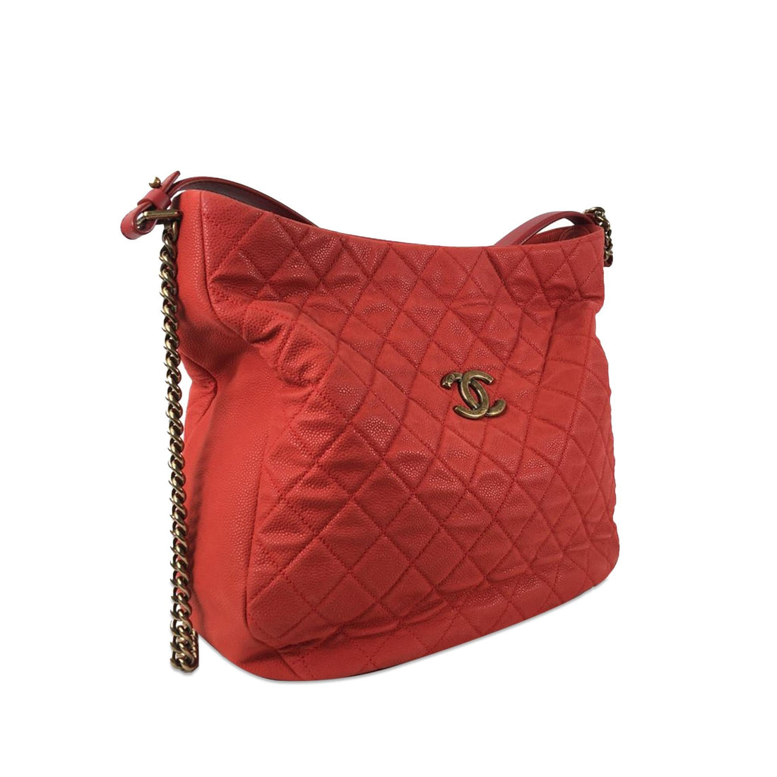 Pearl Street Bags Chanel Caviar Country Chic Hobo (SHG-kZftEb)