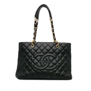 Pearl Street Bags Chanel Caviar Grand Shopping Tote (SHG-uwjTqA)