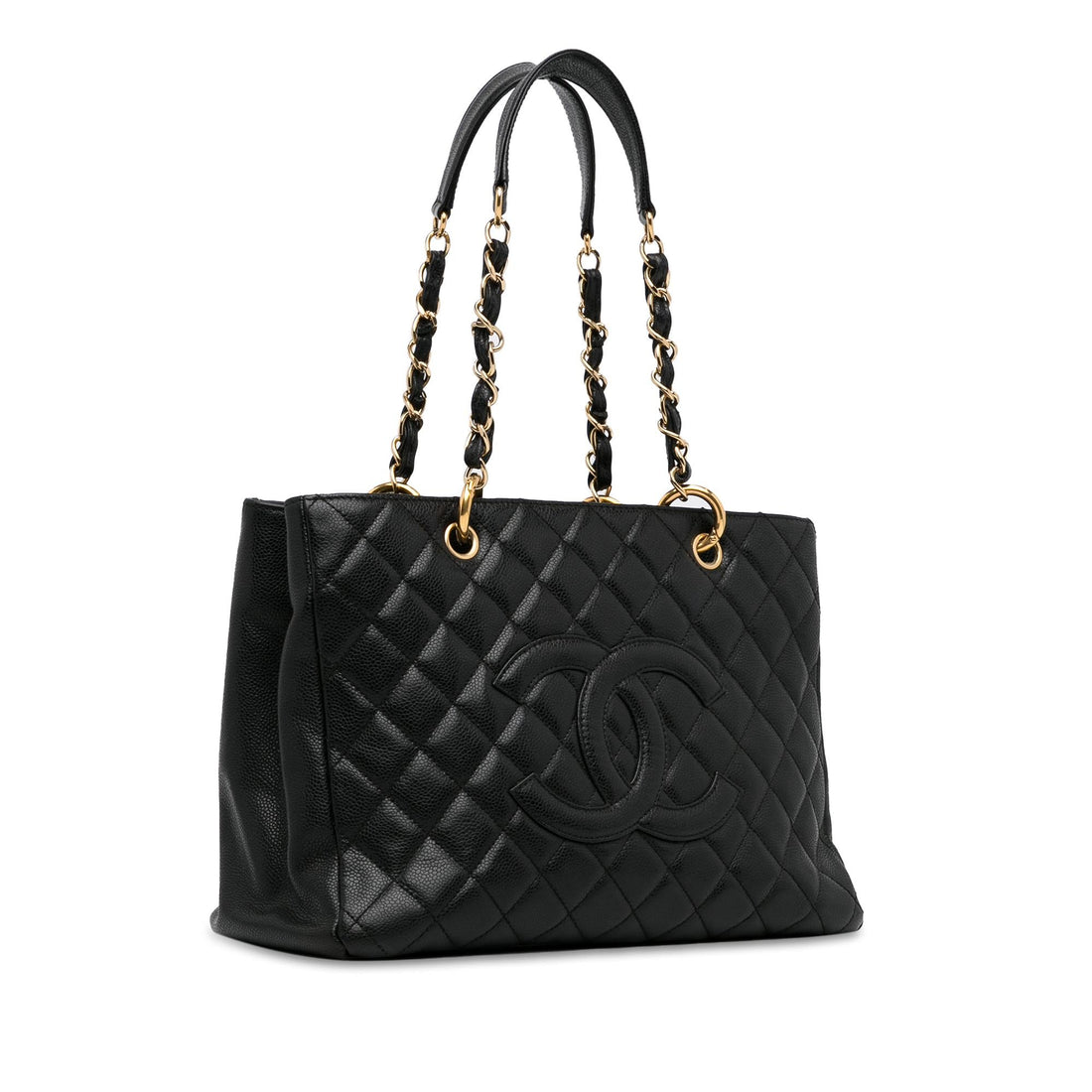 Pearl Street Bags Chanel Caviar Grand Shopping Tote (SHG-uwjTqA)