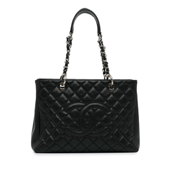 Pearl Street Bags Chanel Caviar Grand Shopping Tote (SHG-BebAyS)