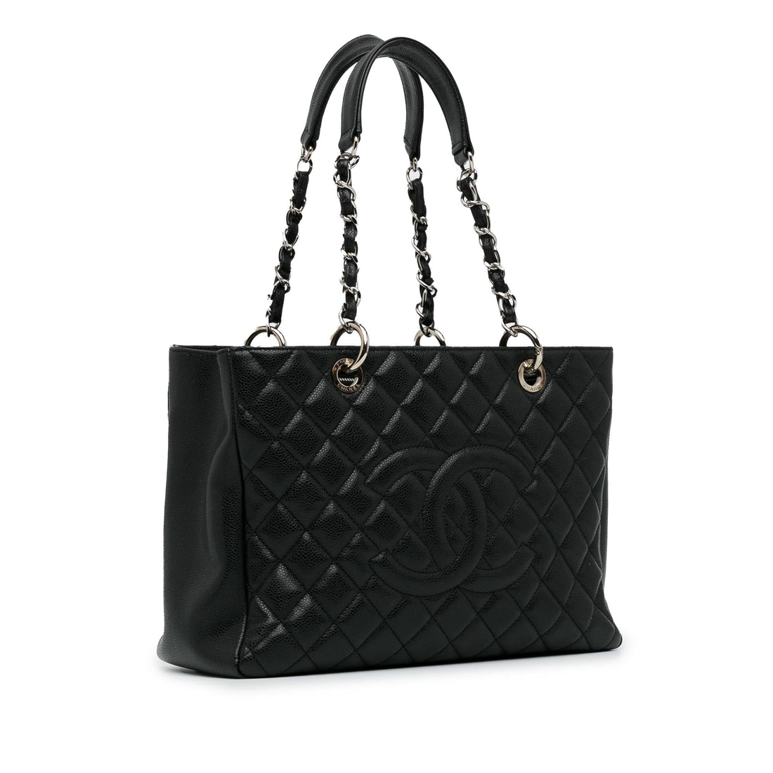Pearl Street Bags Chanel Caviar Grand Shopping Tote (SHG-BebAyS)