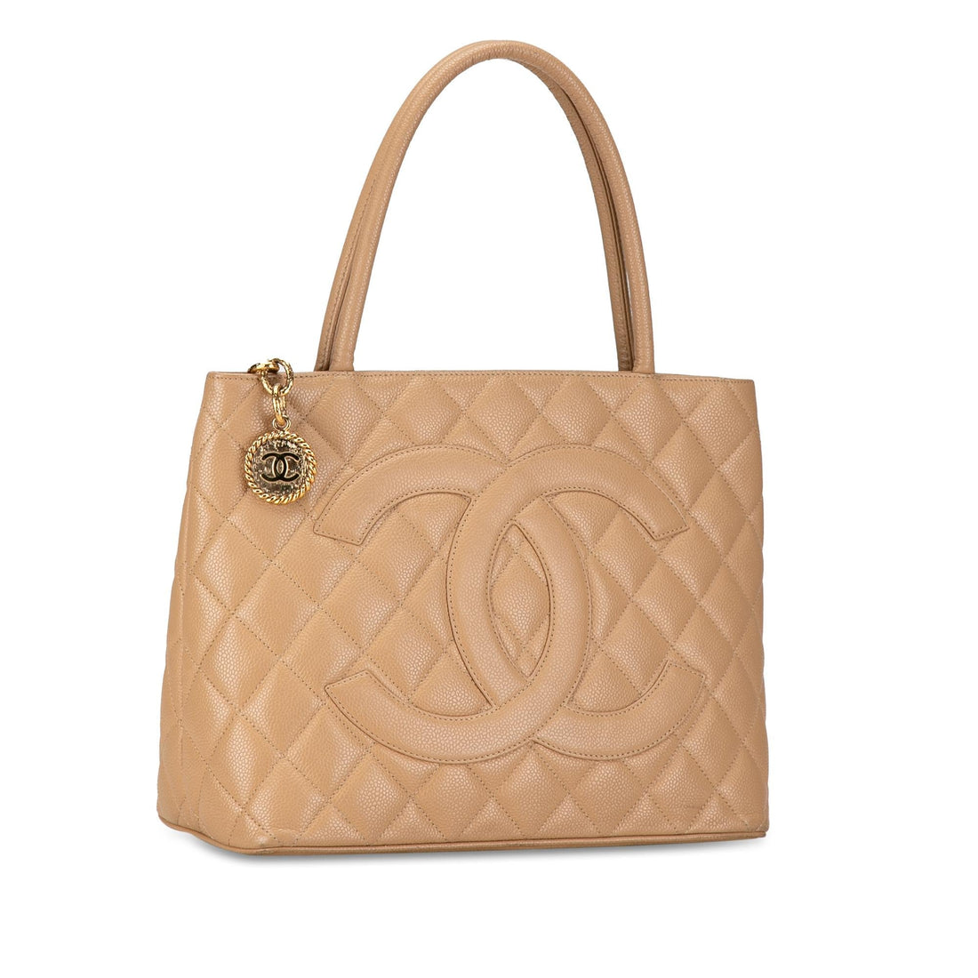 Pearl Street Bags Chanel Caviar Medallion Tote (SHG-Pto6KD)