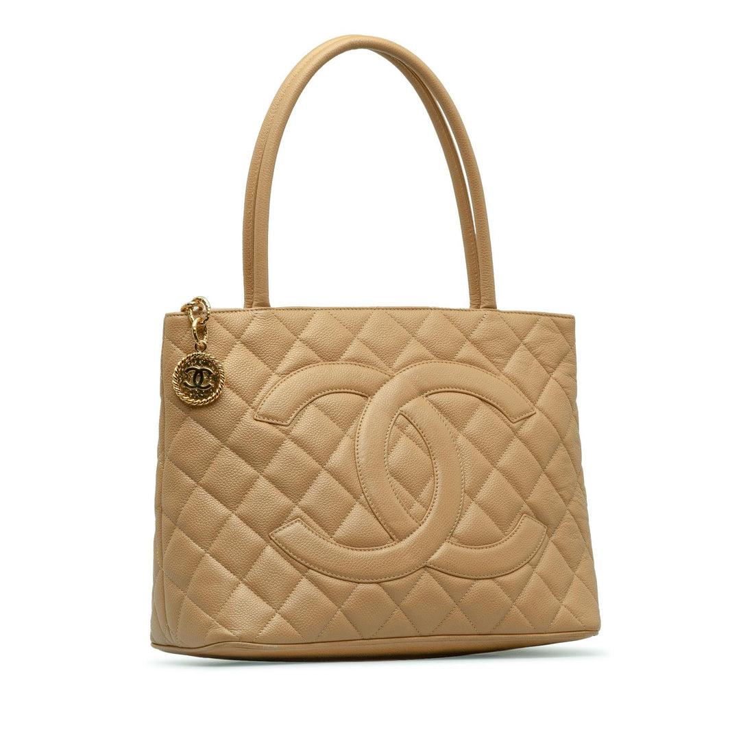 Top Quality Chanel Caviar Medallion Tote (SHG-JrMaDW)