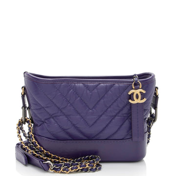Top Quality Chanel Chevron Aged Calfskin Gabrielle Small Hobo (SHF-zo17E6)