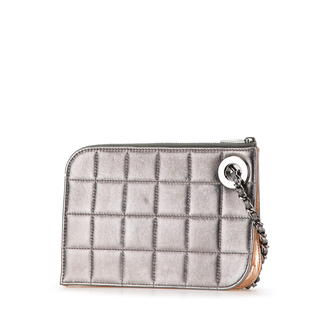 Top Quality Chanel Chocolate Bar Lambskin Handcuff Wristlet (SHG-fy9cmw)