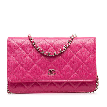 Pearl Street Bags Chanel Classic Caviar Wallet On Chain (SHG-A43QeZ)