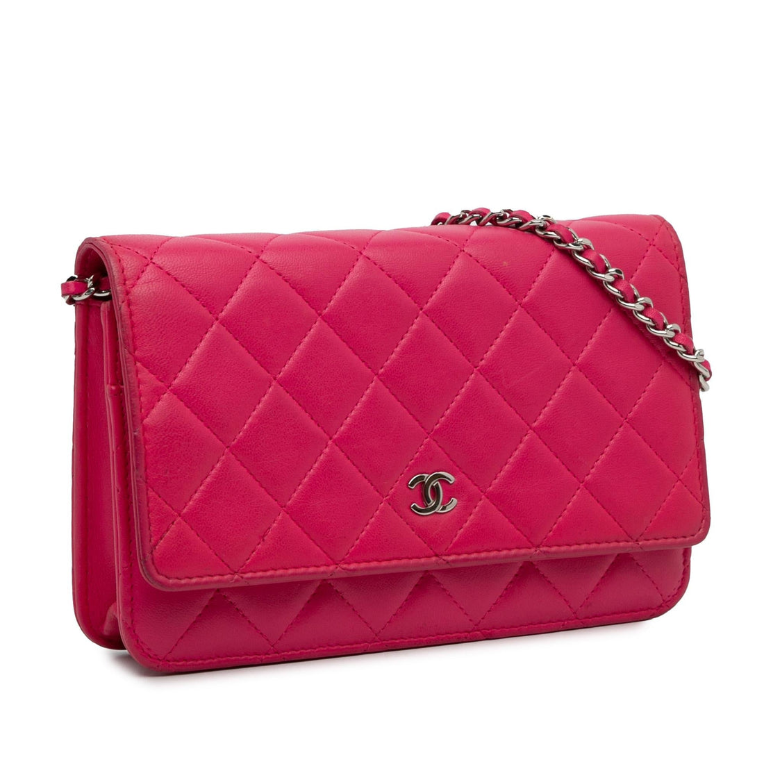 Pearl Street Bags Chanel Classic Lambskin Wallet on Chain (SHG-Dokr1S)