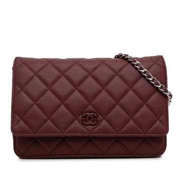 Pearl Street Bags Chanel Classic Lambskin Wallet on Chain (SHG-otiP9r)