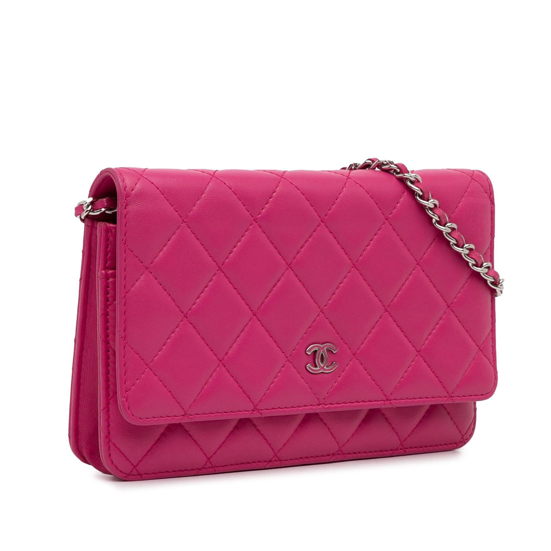 Pearl Street Bags Chanel Classic Lambskin Wallet on Chain (SHG-BJPJVT)