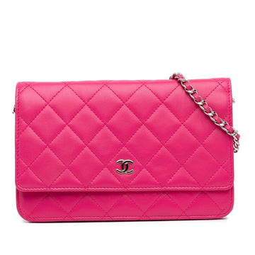Pearl Street Bags Chanel Classic Lambskin Wallet on Chain (SHG-rgu6gY)
