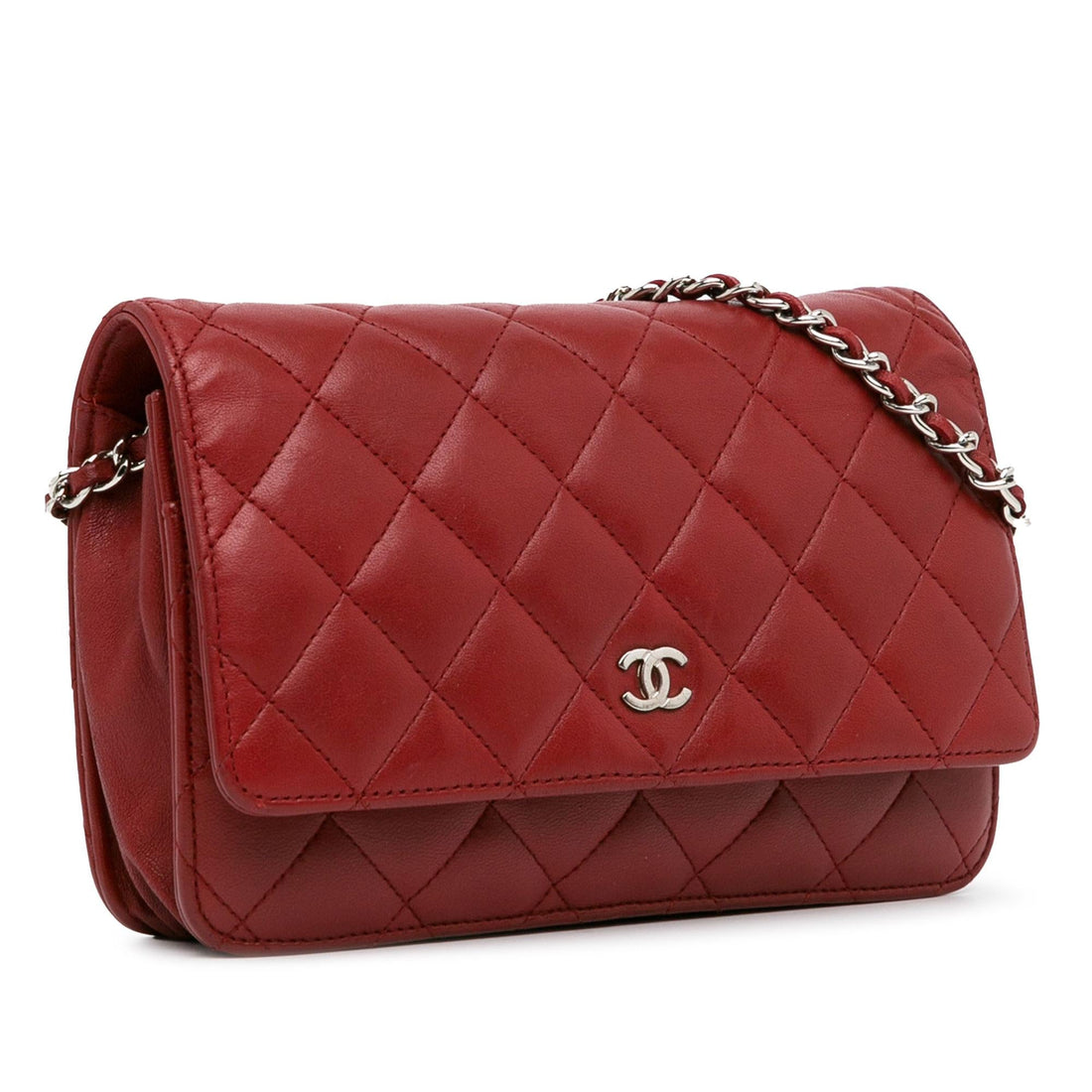 Pearl Street Bags Chanel Classic Lambskin Wallet on Chain (SHG-QiIFM3)