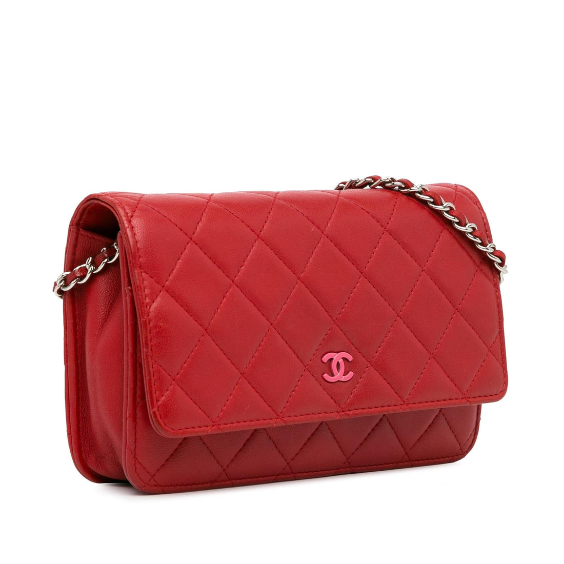 Pearl Street Bags Chanel Classic Lambskin Wallet on Chain (SHG-lnfadS)
