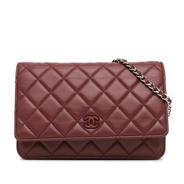 Pearl Street Bags Chanel Classic Lambskin Wallet on Chain (SHG-nYZQLp)