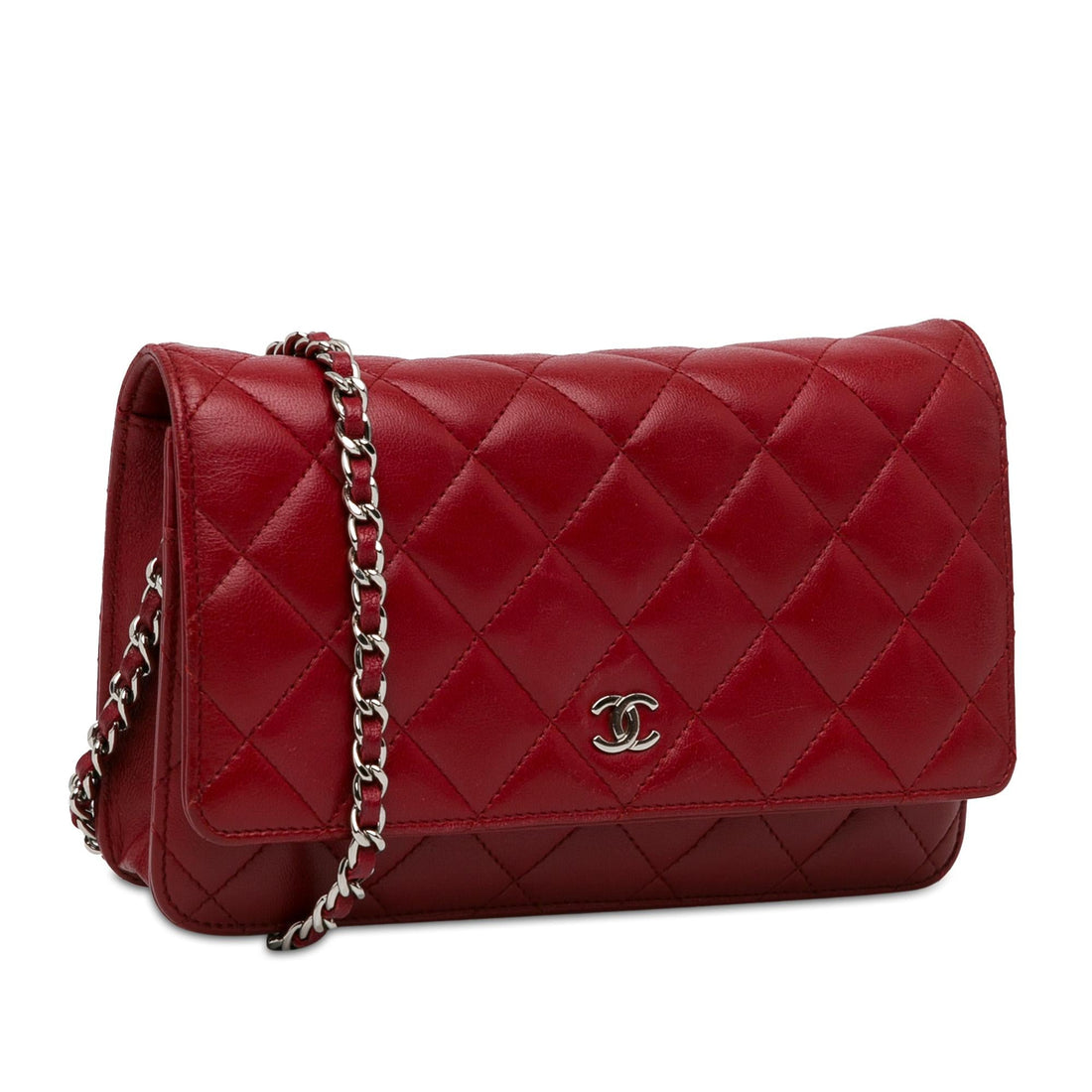 Pearl Street Bags Chanel Classic Lambskin Wallet on Chain (SHG-K44mDi)