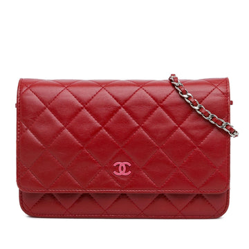 Chanel Classic Lambskin Wallet on Chain (SHG-3xoqhY)