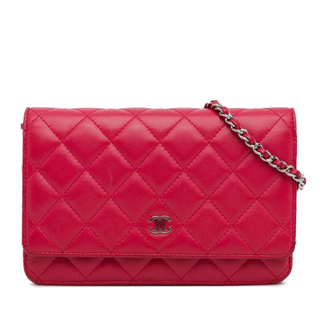 Top Quality Chanel Classic Lambskin Wallet on Chain (SHG-mYutfq)