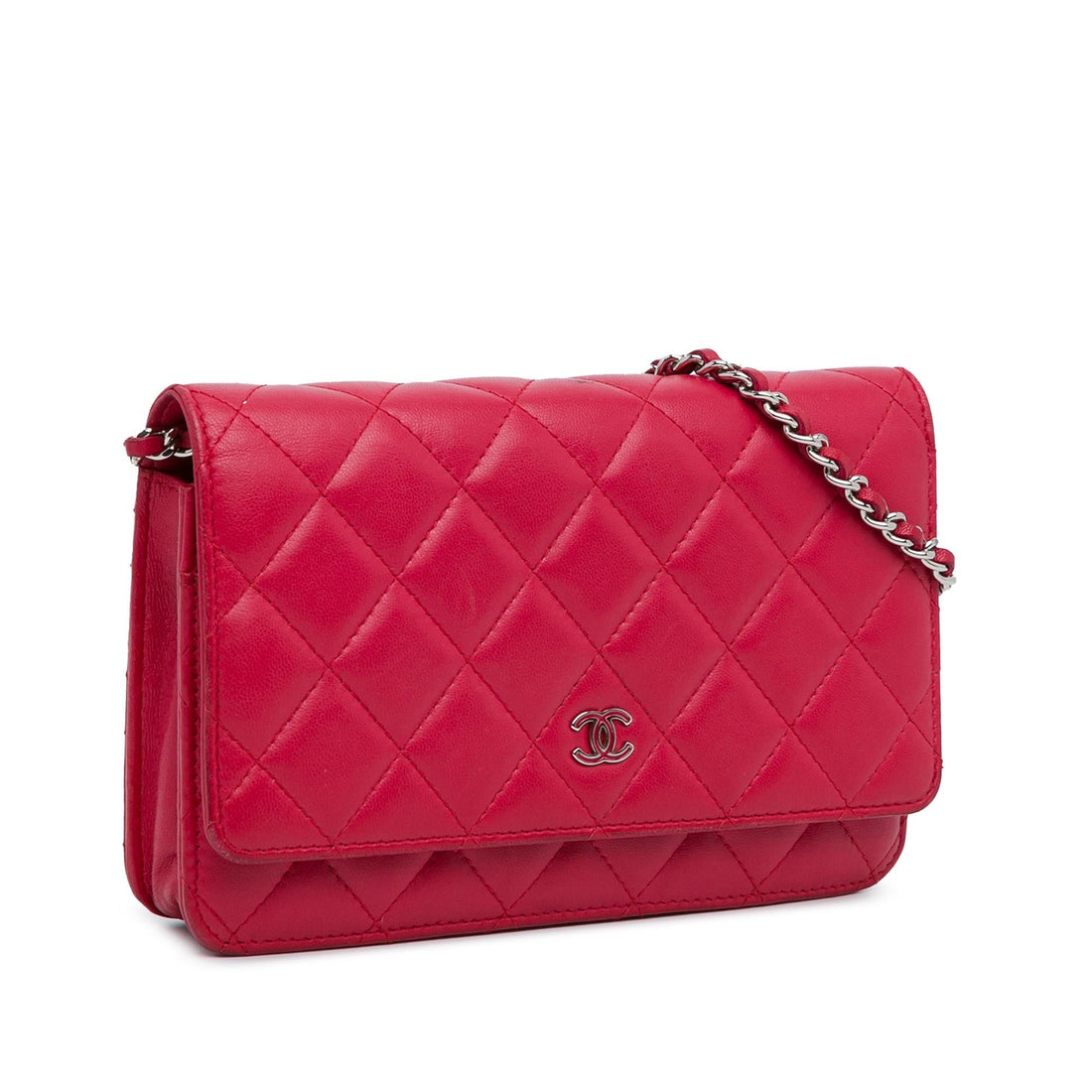 Top Quality Chanel Classic Lambskin Wallet on Chain (SHG-K4jGsA)