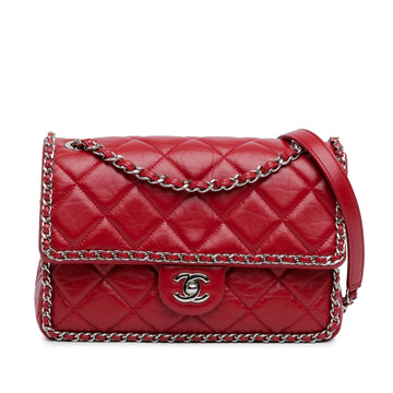 Chanel Crumpled Chain All Over Flap (SHG-C9fFMx)