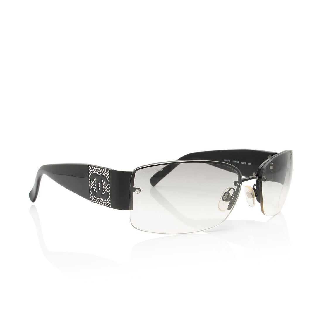 Pearl Street Bags Chanel Crystal CC Rimless Sunglasses (SHF-ld0I8o)