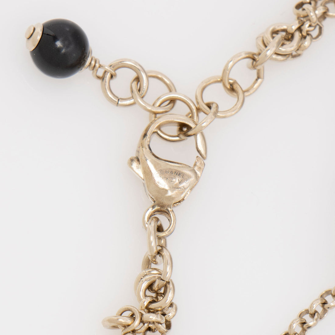 Top Quality Chanel Crystal Pearl CC Bracelet (SHF-I2oyw1)