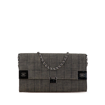 Top Quality Chanel Denim Choco Bar Chain Flap (SHG-sHPMb7)