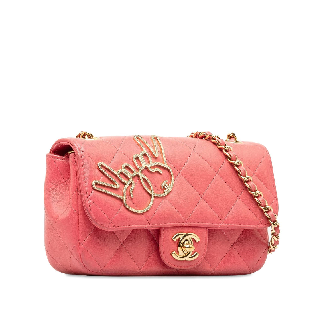 Pearl Street Bags Chanel Extra Mini Lambskin V for Victory Flap (SHG-la8uiD)