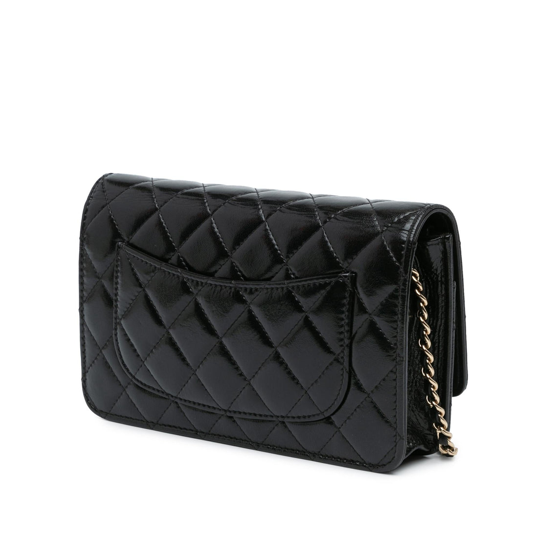 Top Quality Chanel Glazed Calfskin Pearl Charms Wallet On Chain (SHG-slyTlx)