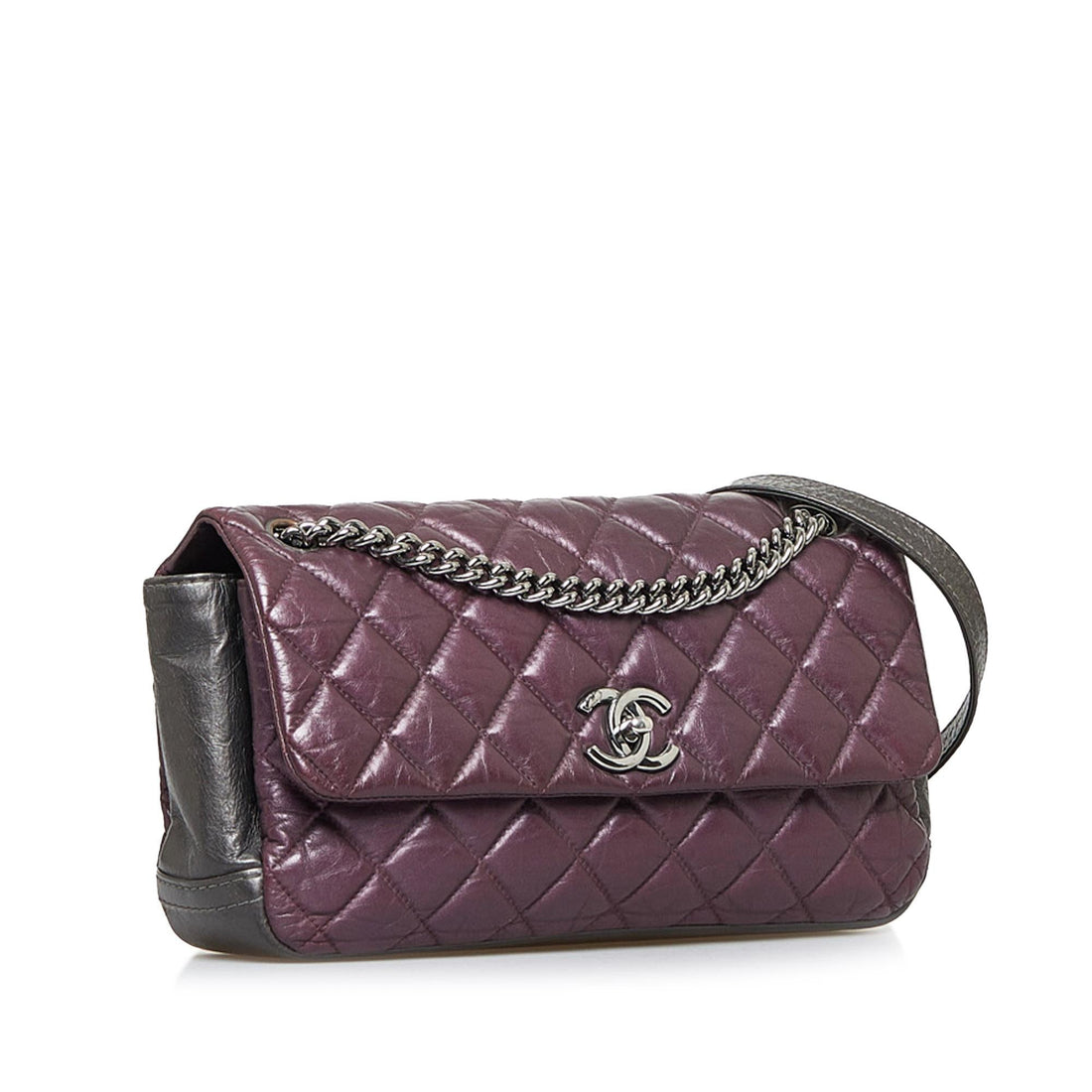 Chanel Glazed Matelasse Portobello Flap Bag (SHG-ijJwl5)