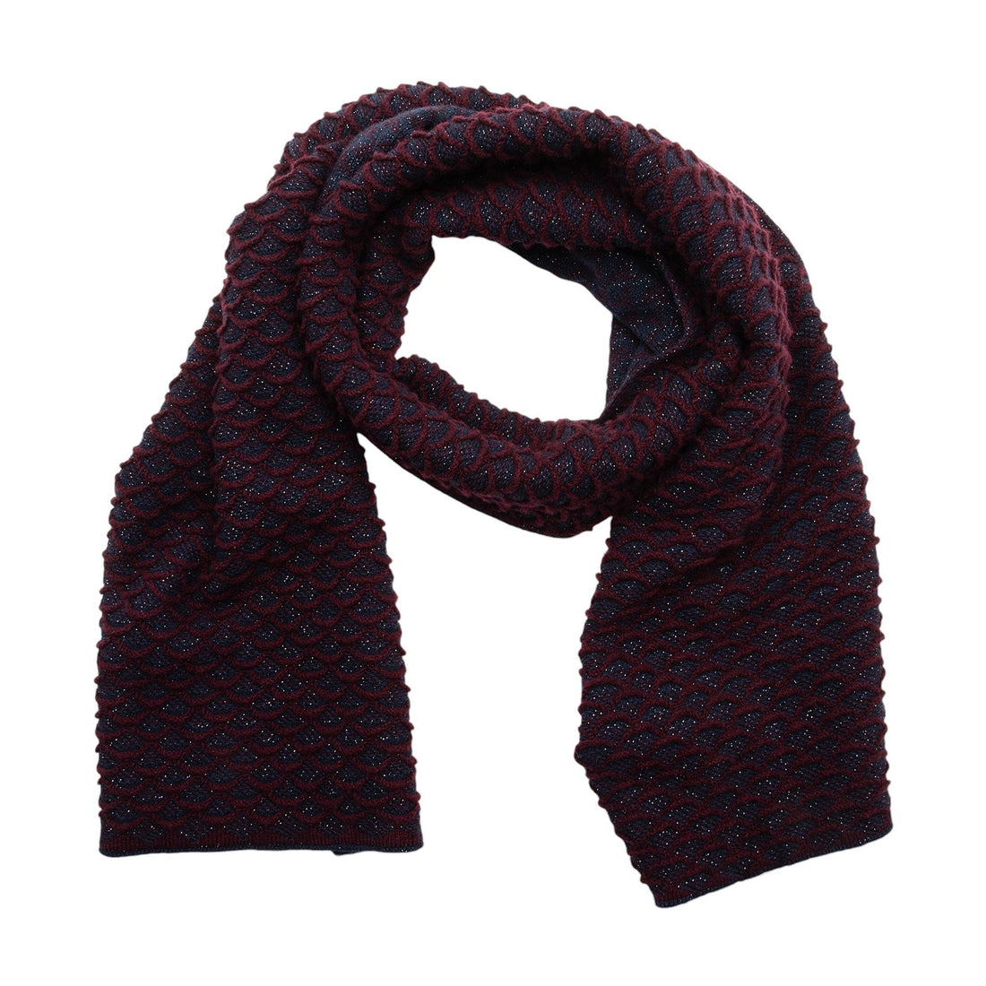Top Quality Chanel Cashmere Woven Glitter Scarf (SHF-P0AWdl)