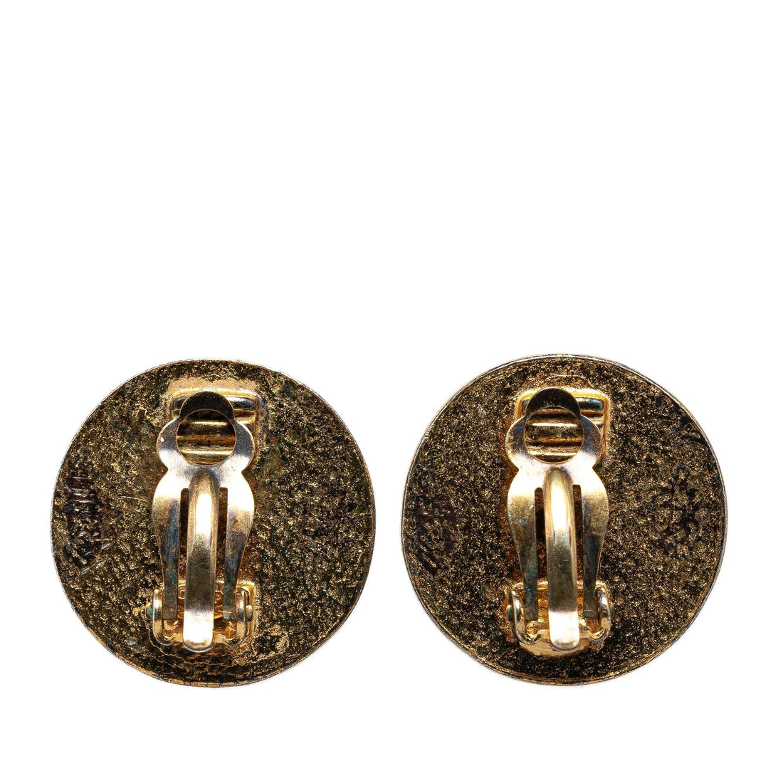 Pearl Street Bags Chanel Gold Plated CC Clip On Earrings (SHG-uuOEsU)