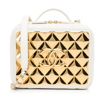 Chanel Golden Plate Vanity Case (SHG-XojyXs)