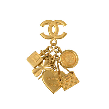 Pearl Street Bags Chanel Icon Charms Pin Brooch (SHG-USIZCH)