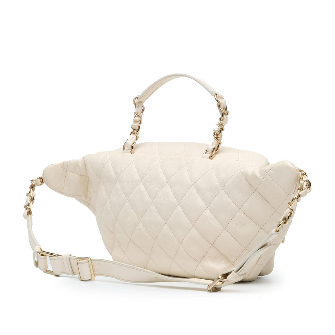Chanel Iridescent CalBNkin All About Waist Belt Bag (SHG-xaC9Pc)