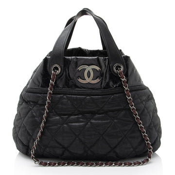 Chanel Iridescent CalBNkin In the Mix Large Tote (SHF-qikVHb)