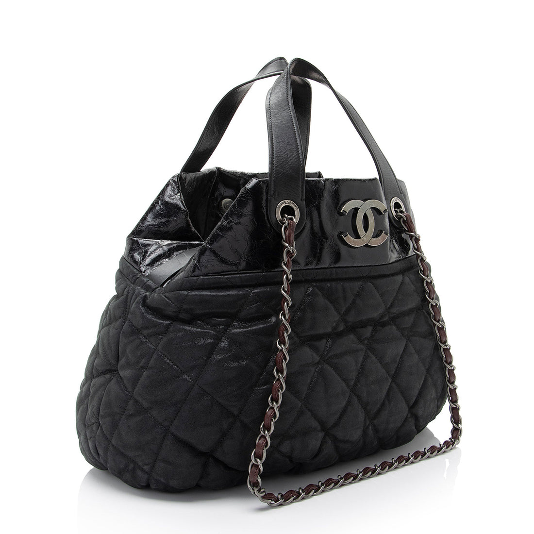 Chanel Iridescent CalBNkin In the Mix Large Tote (SHF-qikVHb)