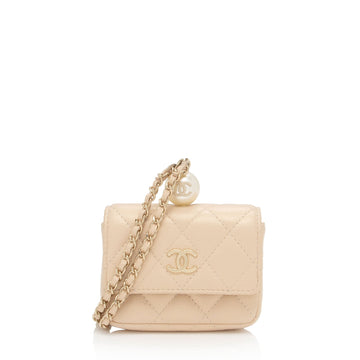 Pearl Street Bags Chanel Iridescent Caviar Leather Pearl On Top Crossbody (SHF-Kp9Lpj)