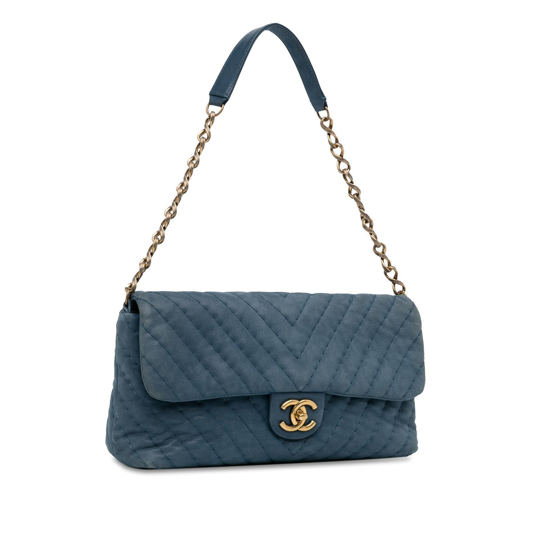 Pearl Street Bags Chanel Jumbo Chevron Iridescent Surpique Flap (SHG-w8I8Ii)