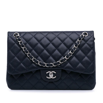 Chanel Jumbo Classic Caviar Double Flap (SHG-hrCED5)