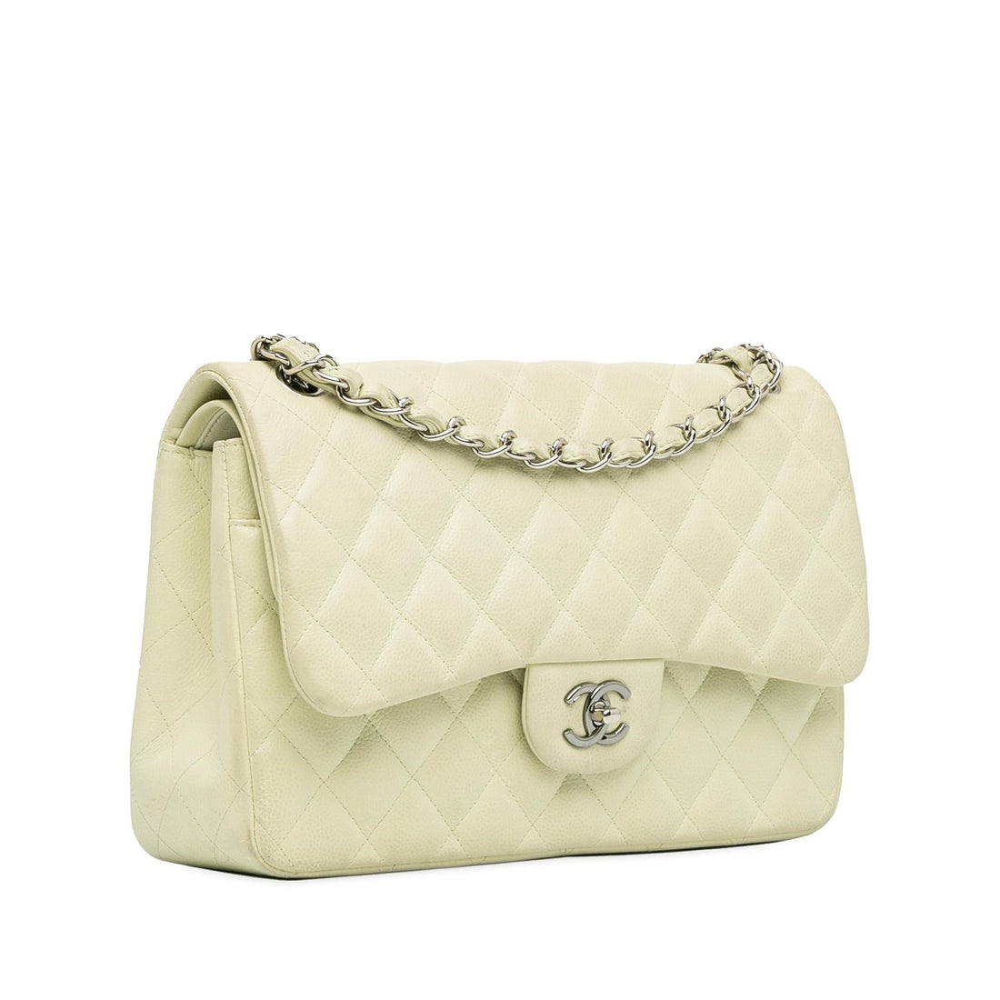 Chanel Jumbo Classic Caviar Double Flap (SHG-7xwikt)