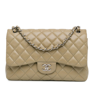 Pearl Street Bags Chanel Jumbo Classic Caviar Double Flap (SHG-1kWJW3)