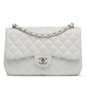 Pearl Street Bags Chanel Jumbo Classic Caviar Double Flap (SHG-2x97Of)