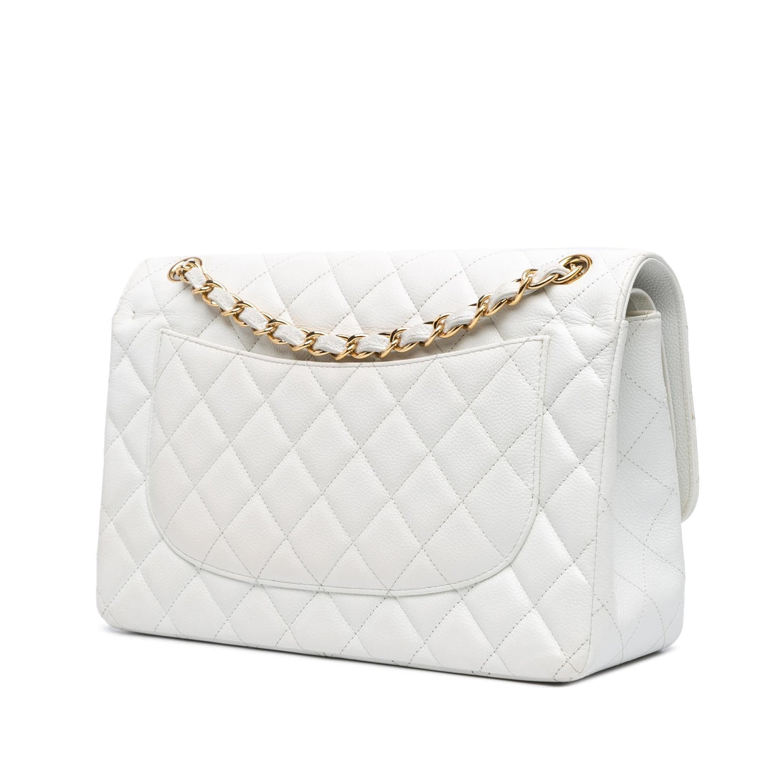 Chanel Jumbo Classic Caviar Double Flap (SHG-kMlTWy)