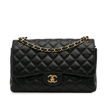 Pearl Street Bags Chanel Jumbo Classic Lambskin Double Flap (SHG-FyBqVD)